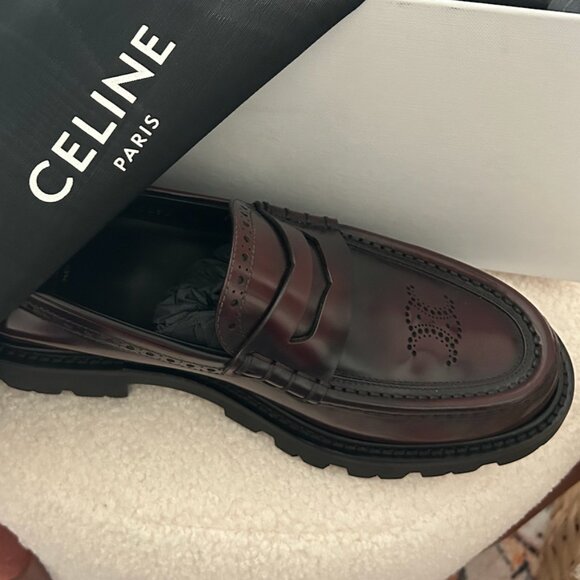 NTW Celine Margaret Brogue Loafer Size 38 - Picture 8 of 12